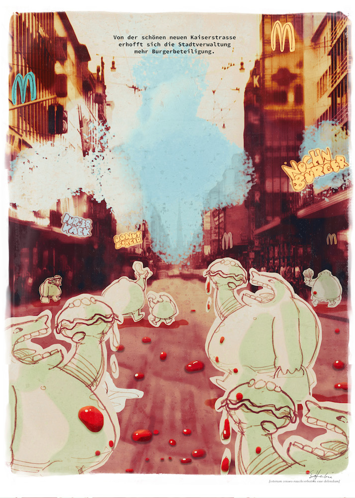 Bild: Fressgass Kaiserstaße