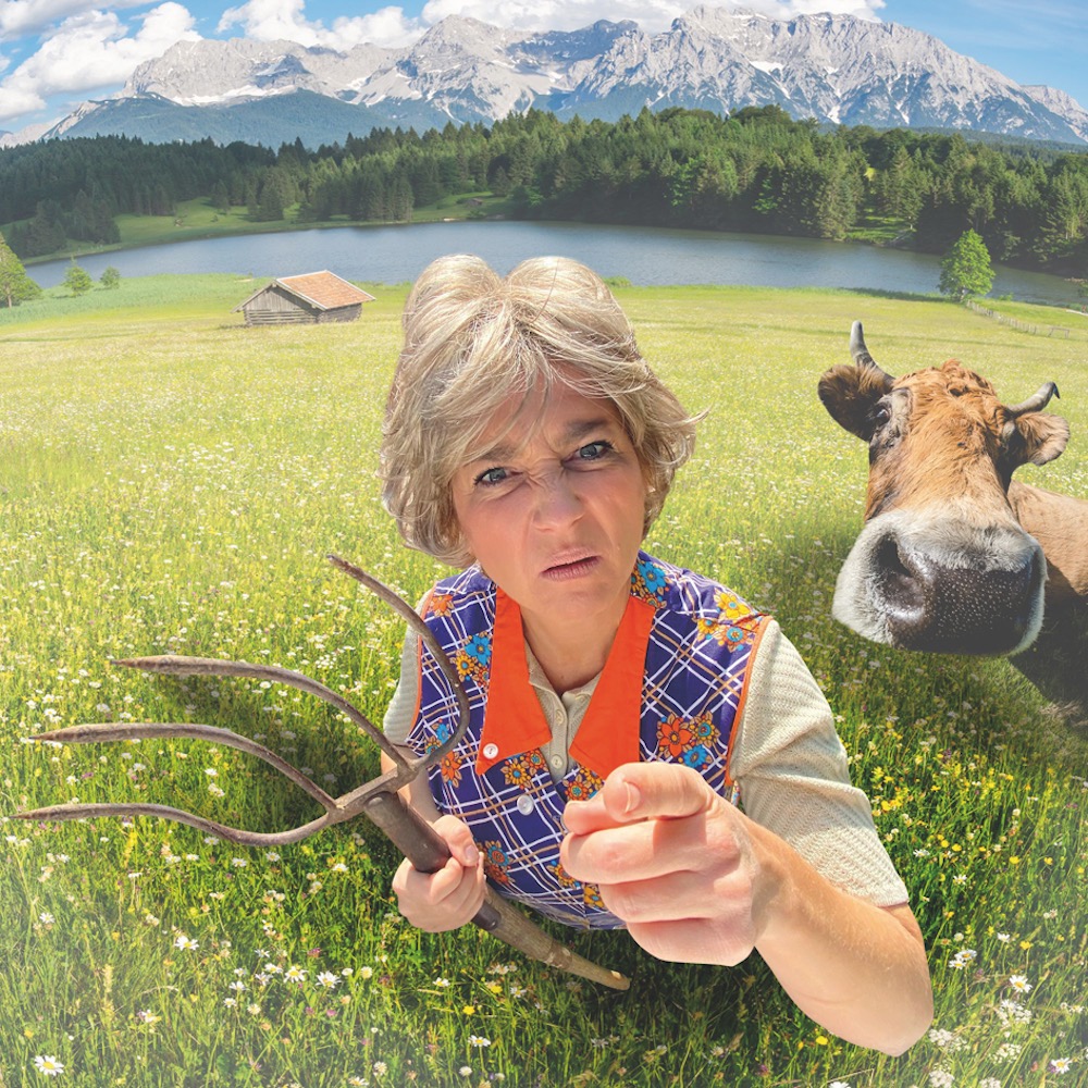 Bild: Käthe holt die Kuh vom Eis