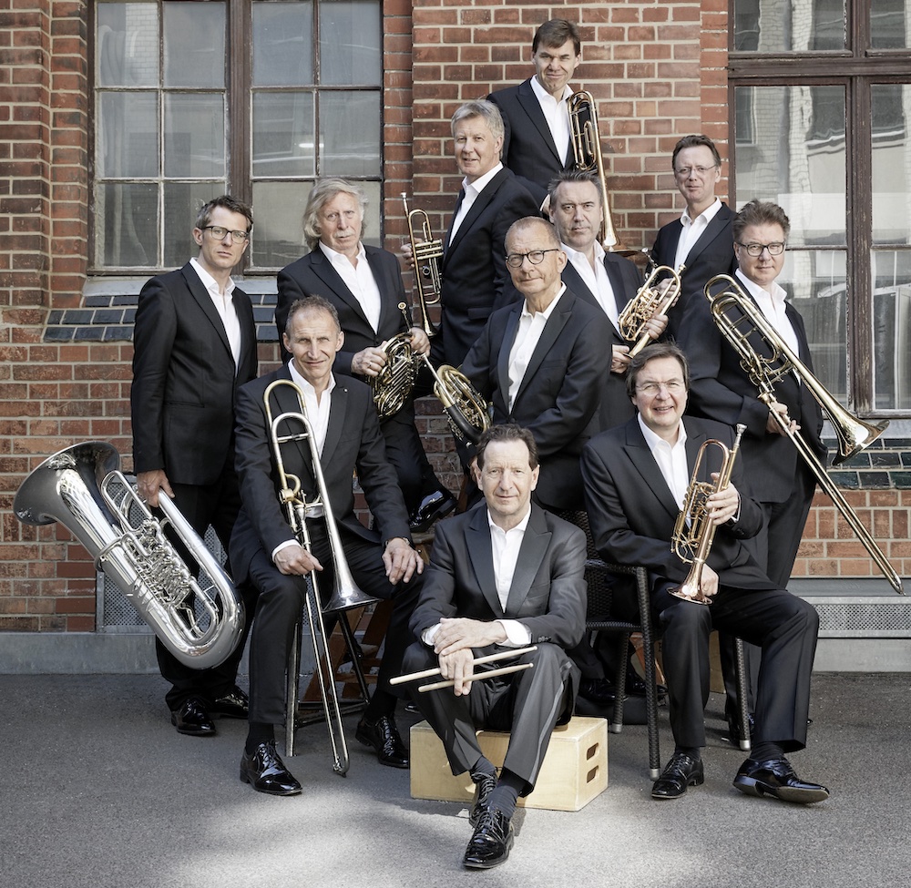 Bild: German Brass um Schlossgarten Bruchsal