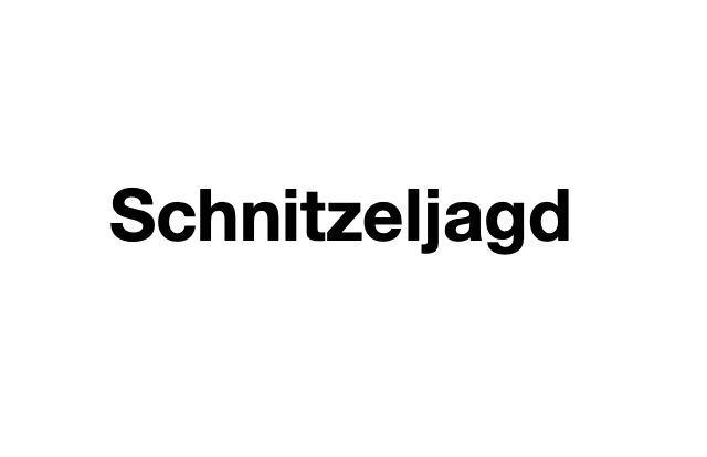 Bild: Schnitzeljagd