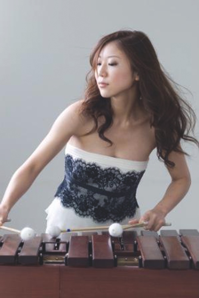 Bild: Marimba-Duo Noriko Tsukagoshi und Isao Nakamura