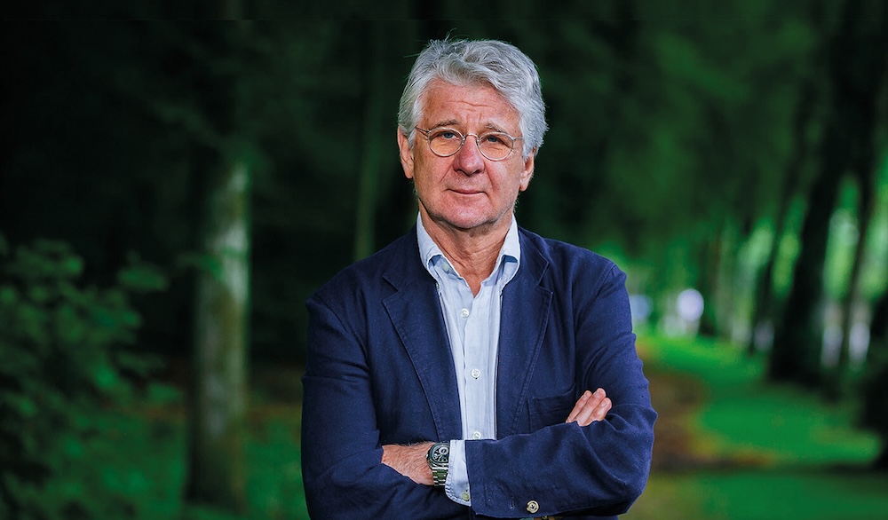 Bild: Marcel Reif bei Bernadette Schoog