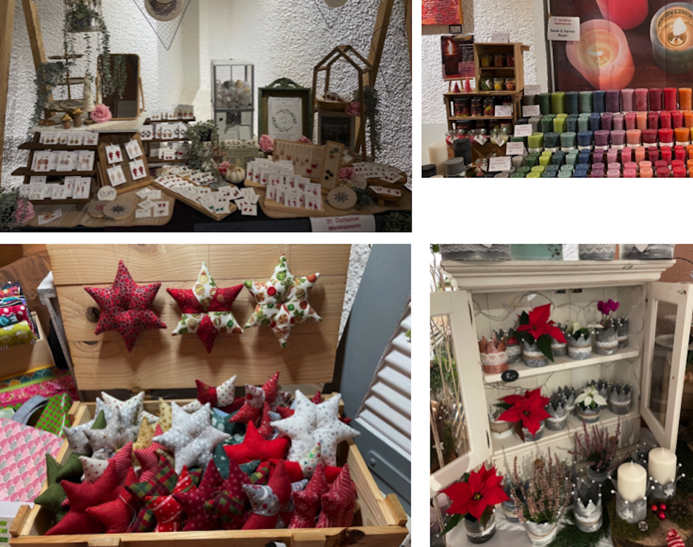 Bild: Durlacher Martinsmarkt im Rathausgewölbe 