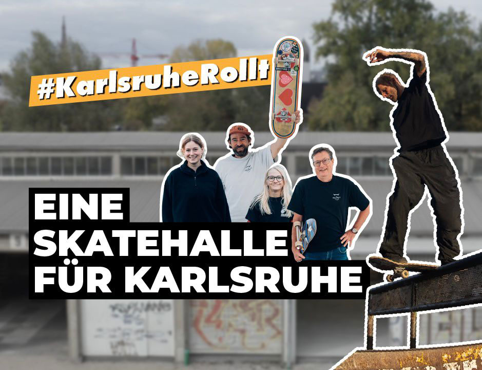 Bild: Eine neue Skatehalle für Karlsruhe