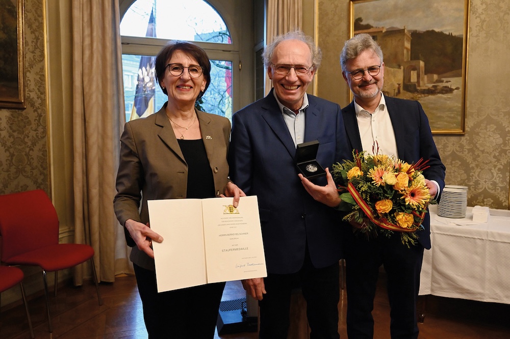 Bild: Staufermedaille für Klappe-Auf-Mitgründer